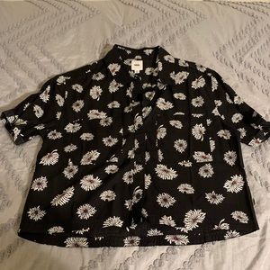 Vans floral blouse